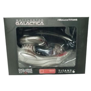 Battlestar Galactica Exclusive Cylon Raider 4.5" Scar Titans Vinyl Figure
